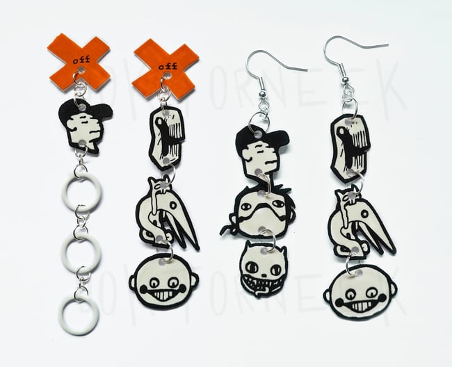 OFF | Sprite Earrings | Handmade
