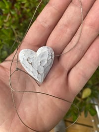 Image 5 of Wood heart necklace