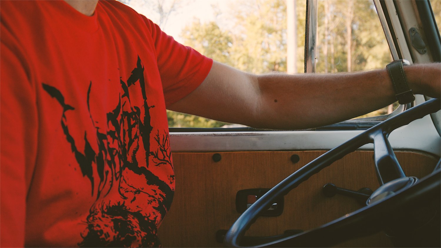 Image of Red Swamp Creature T-Shirt