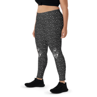 Image 3 of Clarity Cloud Spotty Vision Design Leggings