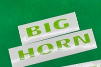 2013-2018 BIG HORN Vinyl Badge Inlay Solid /Camouflage Colors