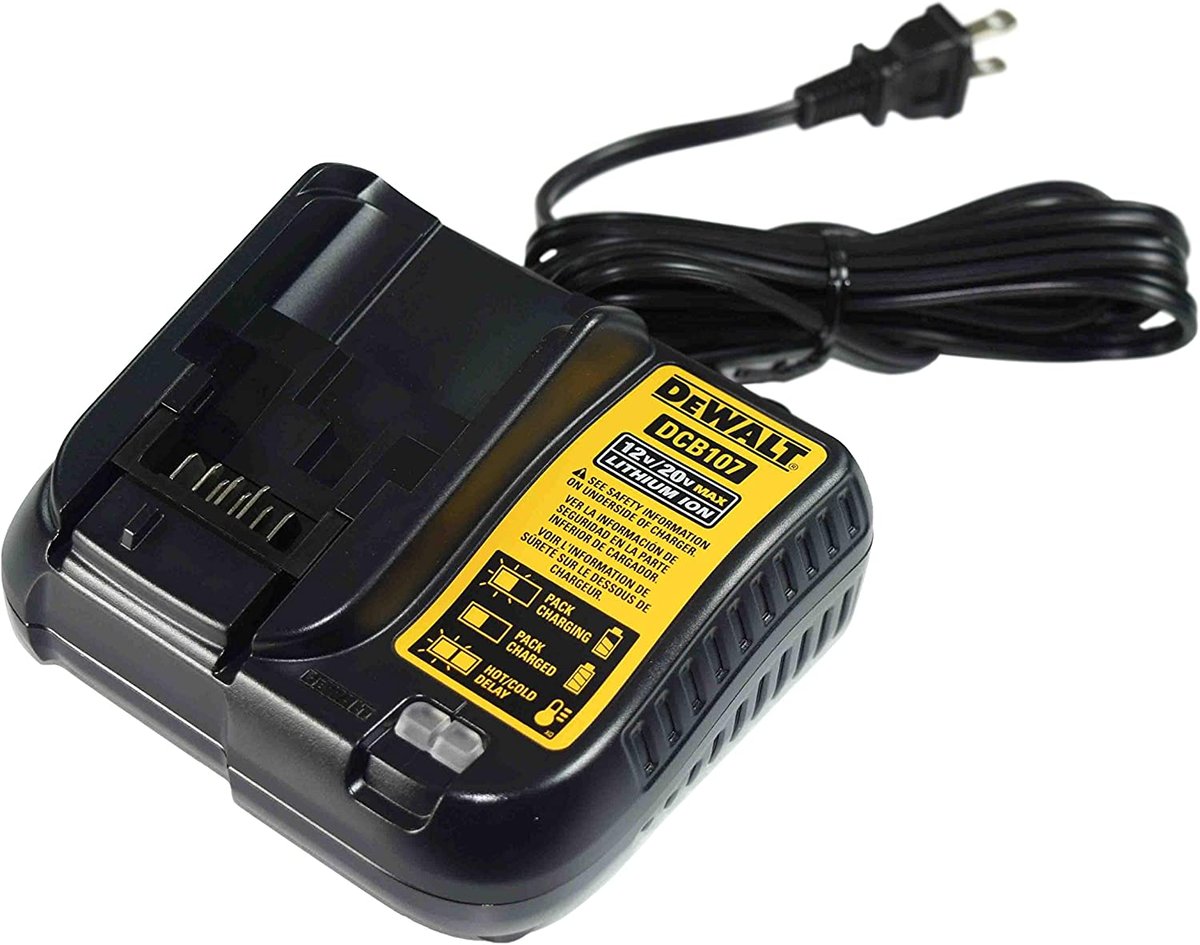 Image of DEWALT DCB112 Battery Charger - Black