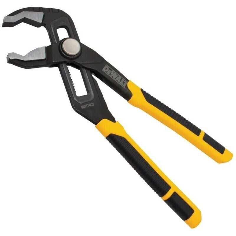 Image of DeWalt 8" V-Jaw Push Lock Pliers Rapid Adjust 8" - DWHT82793 