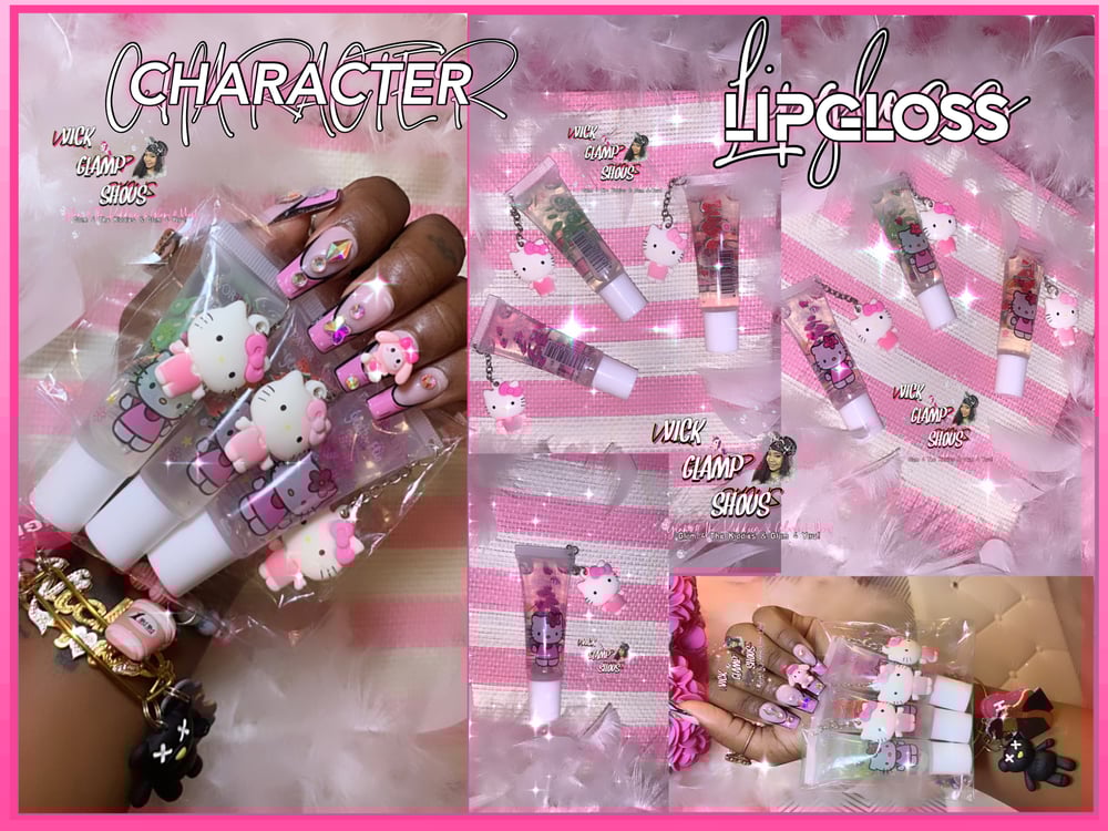 Image of 💗Chracter LipGloss With Keychain | Choose…