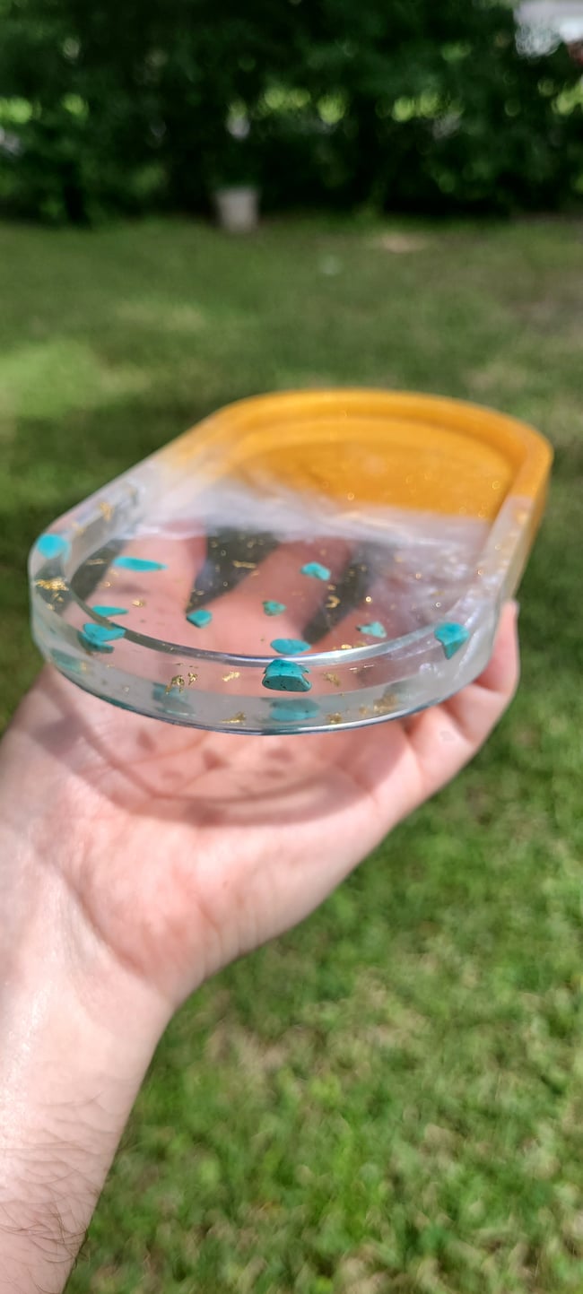 "Turquoise Desert" Tray 