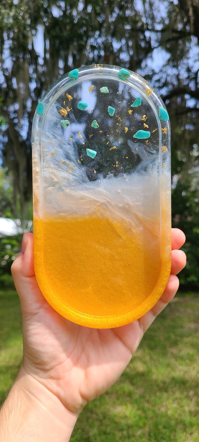 "Turquoise Desert" Tray 