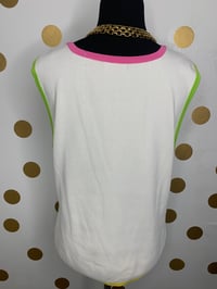 Image 2 of Knit Chic Polka Dot Sweater Top - Size: L