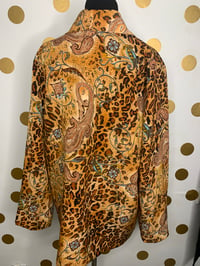 Image 3 of BEA Animal Print Blazer - Size: L