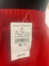 Image 2 of Ashley Stewart Red Tulle Skirt - Size: 14/16