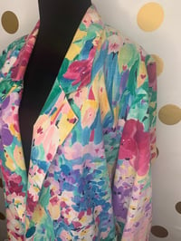 Image 3 of Danielle B. Floral Blazer - Size: M