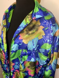 Image 3 of Floral Bomber Jacket: Size M/L