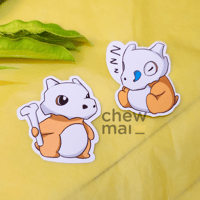 Image 1 of Cubone Vinyl Stickers