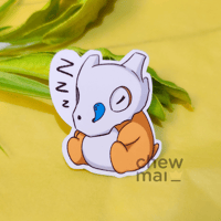 Image 2 of Cubone Vinyl Stickers