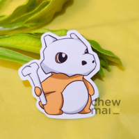 Image 3 of Cubone Vinyl Stickers