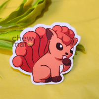 Image 2 of Vulpix Vinyl Stickers