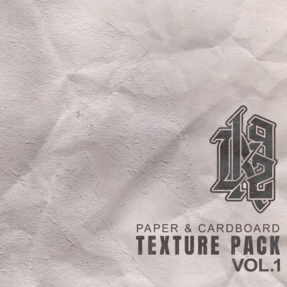 Image of Paper & Cardboard Texture Pack - VOL.1