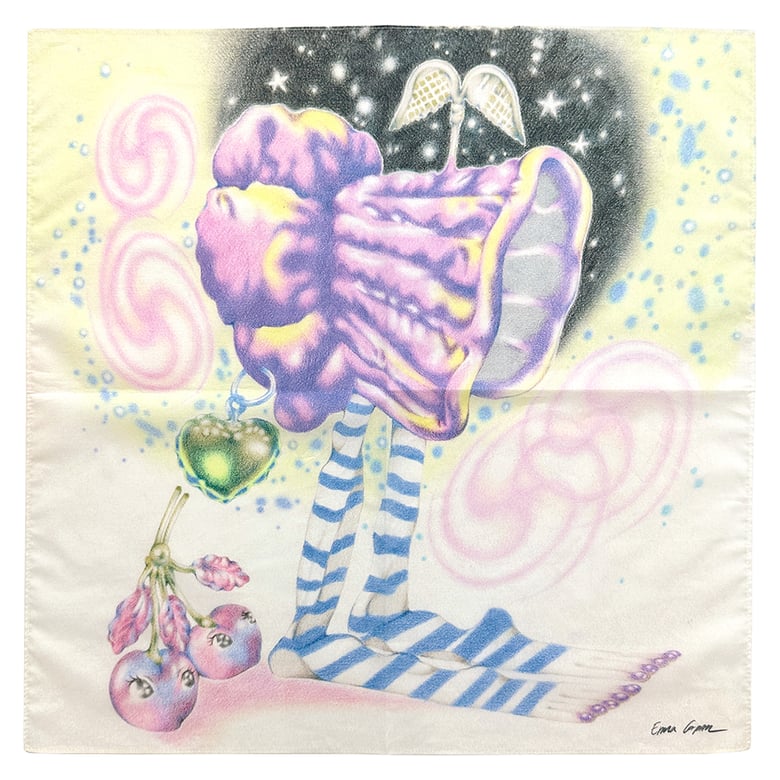 Image of Ema Gaspar "Bonnet" handkerchief