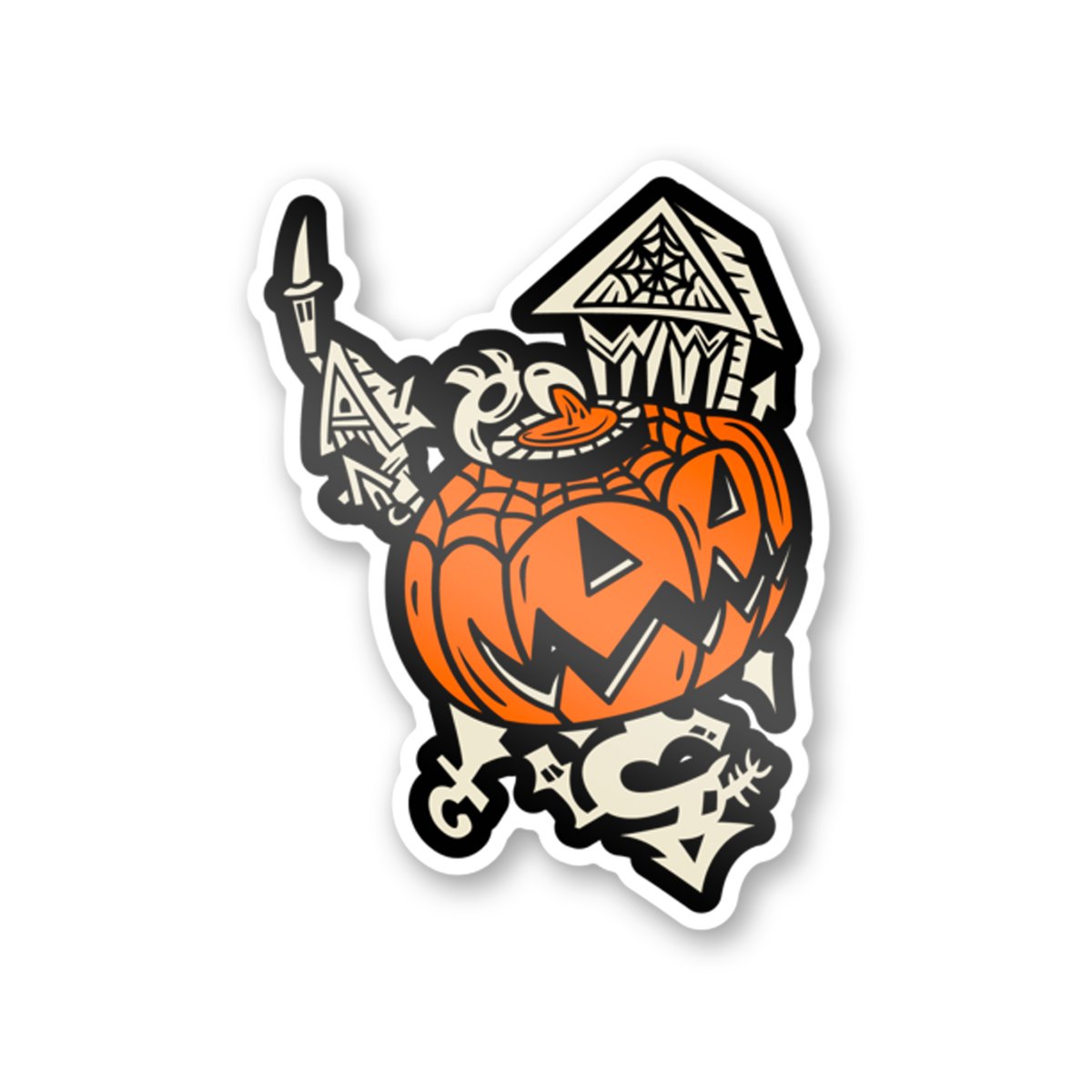 Image of Halloween Town Sticker
