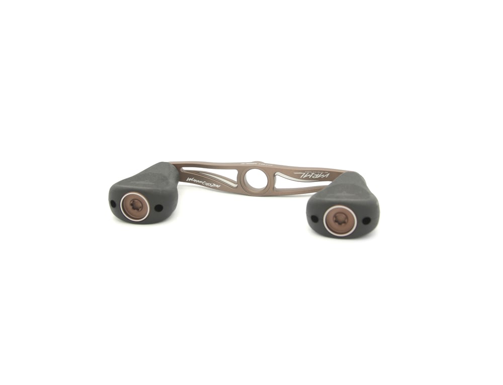 Image of WCZ x DRT Varial Handle 100mm w/Flatknobs ( BROWN )