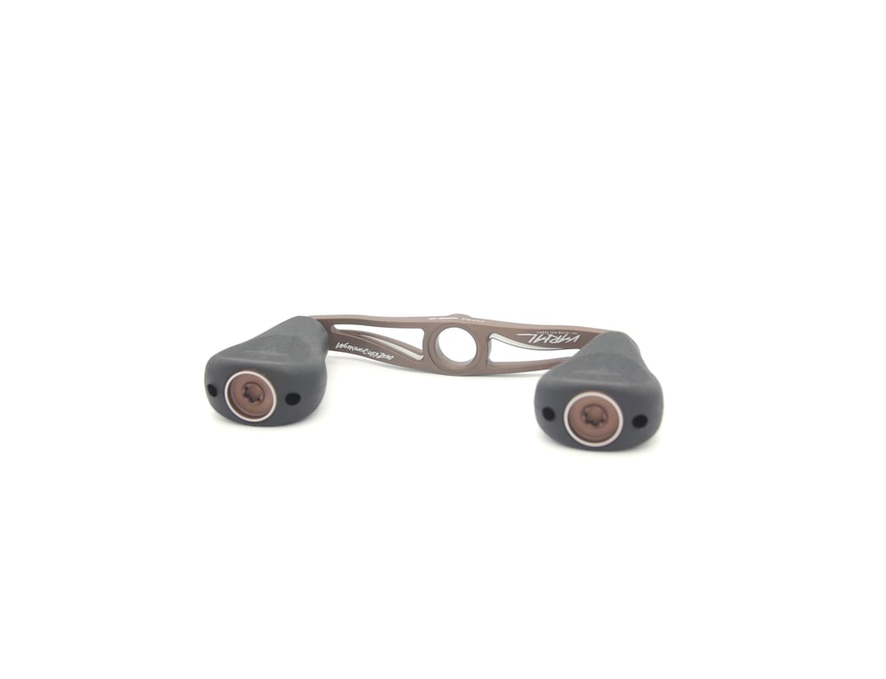 Image of WCZ x DRT Varial Handle 95mm w/Flatknobs ( BROWN )