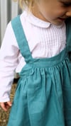 Robe Chiara lin turquoise