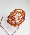 Wire art sculpture egg