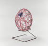 Wire sculpture egg, Art home decor, Handmade easter gifts