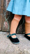 Chaussettes Collègien "la haute" caramel au beurre salé