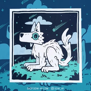 Cave Canem - 20x20cm