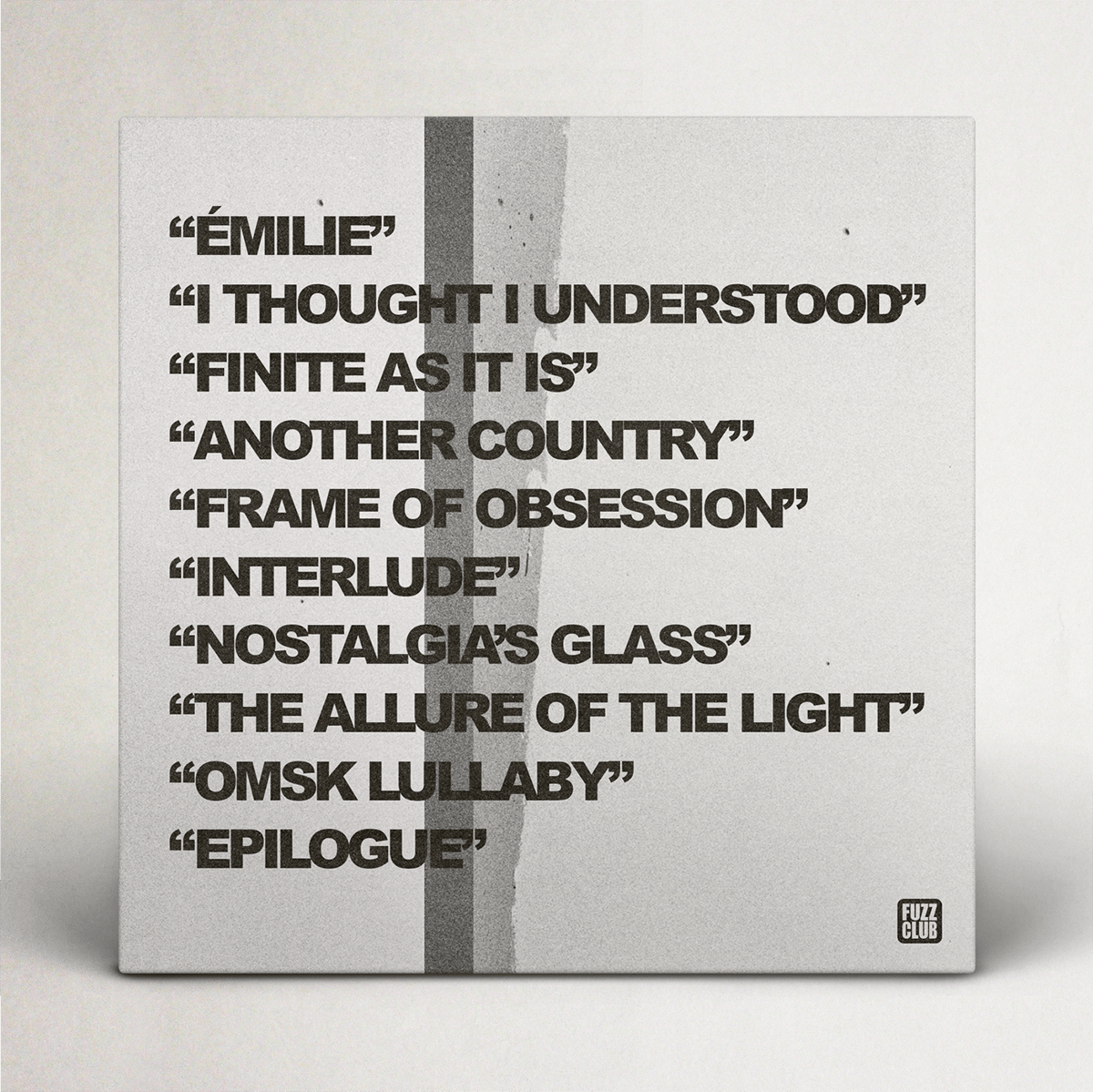 Image of The Underground Youth 'Nostalgia's Glass' CD