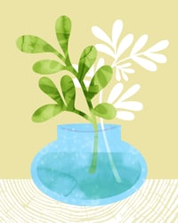 Potted Plant Art Print