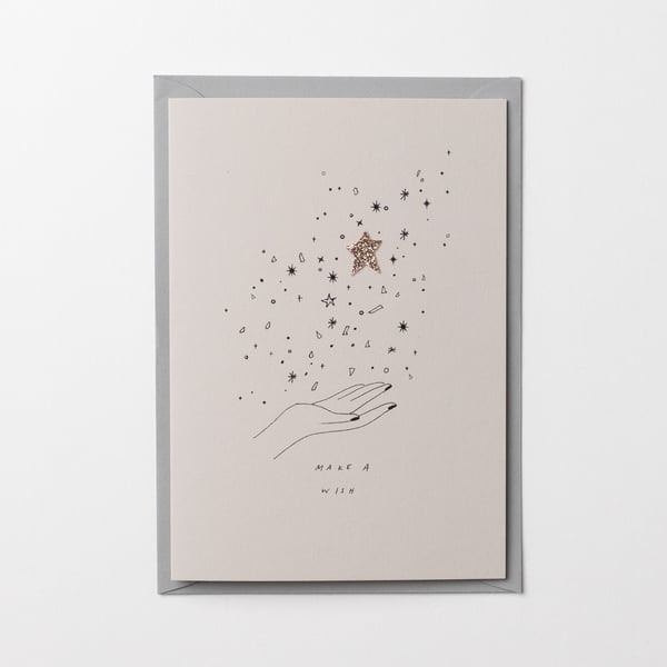 Image of Make A Wish - Confetti Card