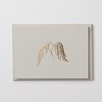 Image 1 of 6 Foiled Palm Notecards + Envelopes