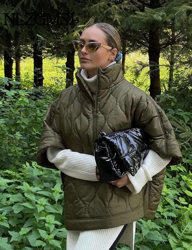 Image of Khaki poncho