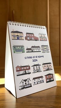 Image 2 of "12 Pubs of St Albans" 2024 Calendar