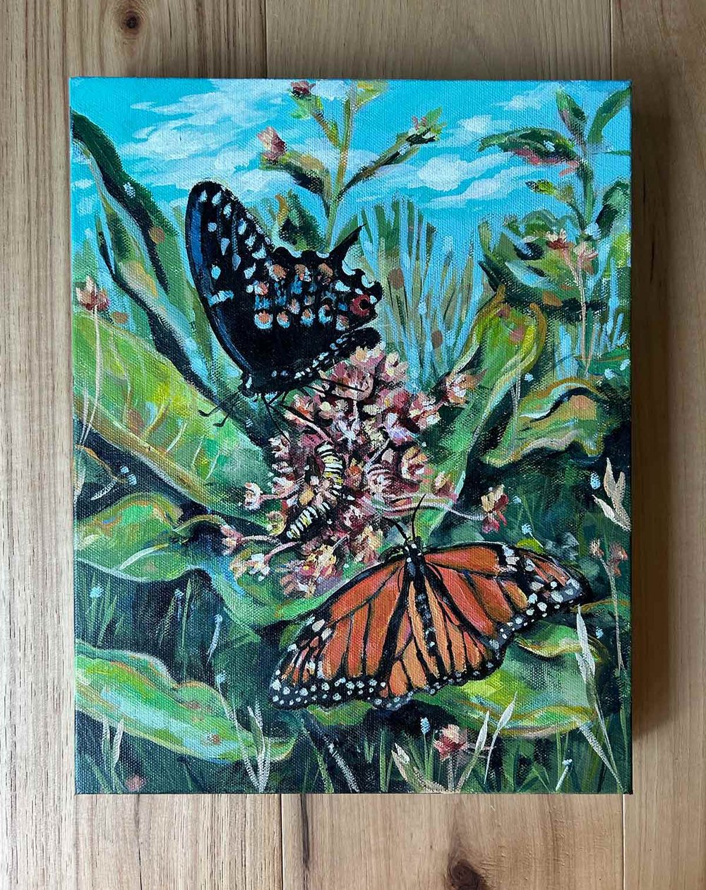 Flutter By – butterflies painting