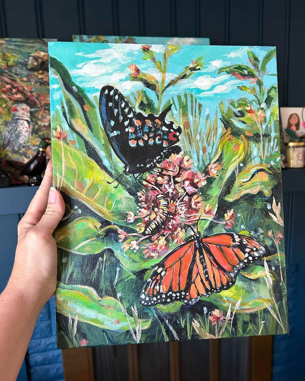 Flutter By – butterflies painting