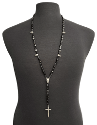 Image 1 of Hysteric Glamour .925 Silver Skull Rosary