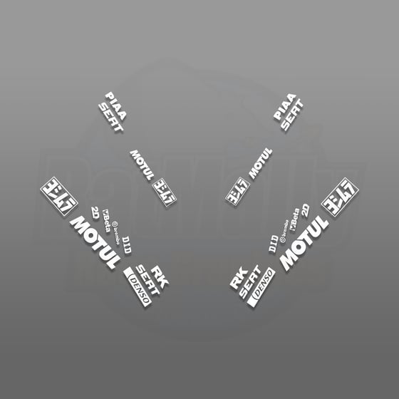 Image of SERT Suzuki style Sponsor stack