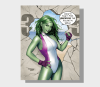 She-Hulk - Art Print