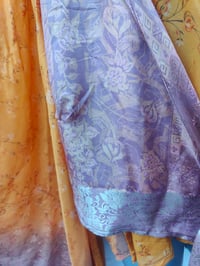 Image 4 of Kimono and cami top Set- Yellow and rust 