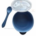 Silicone Suction Bowl Lid and Spoon