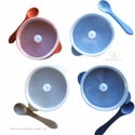 Silicone Suction Bowl Lid and Spoon