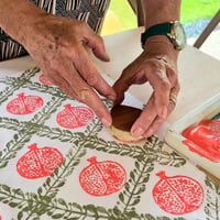 Image 2 of Cushion Cover Block Printing Workshop