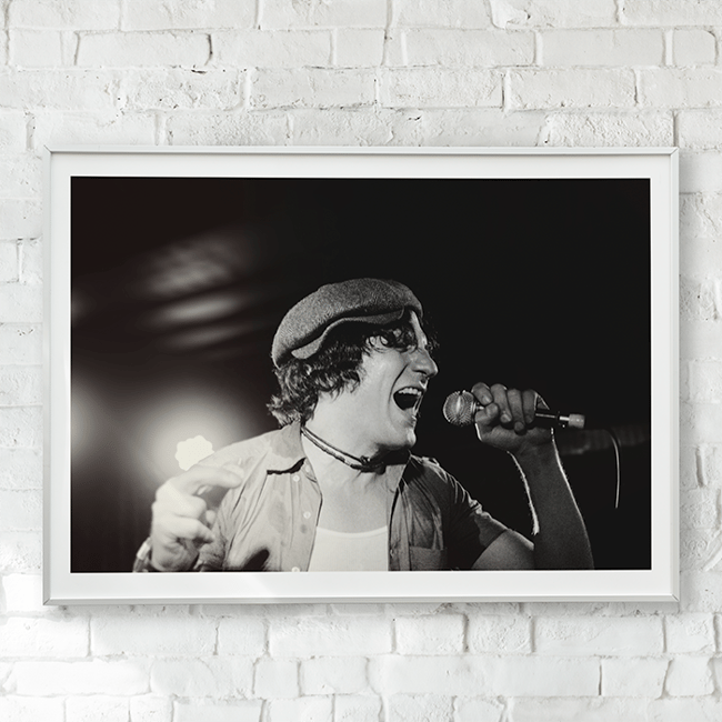 Jesse Malin Fundraiser Fine Art A4 Print (Dublin) Signed 