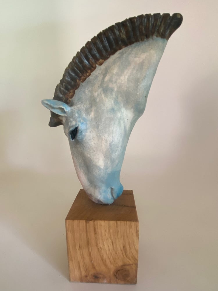 Image of Blue Horse maquette