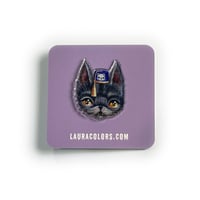 Image 2 of Cat Skull Club (Pin)