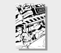 Image of TMNT/Ghostbuster II #2 - Art Print