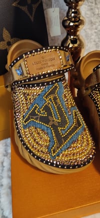 Image 1 of Echo LuV Classic Crocs w/ Denim 