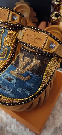 Image 2 of Echo LuV Classic Crocs w/ Denim 